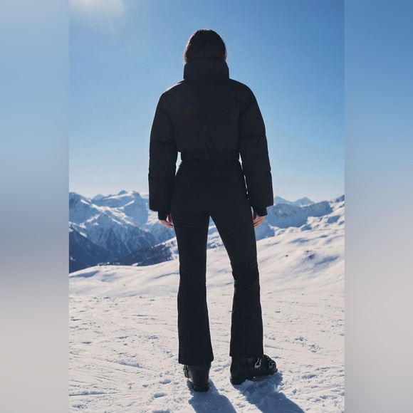 Snow Play Ski Jumpsuit - Black - Picture 3 of 8